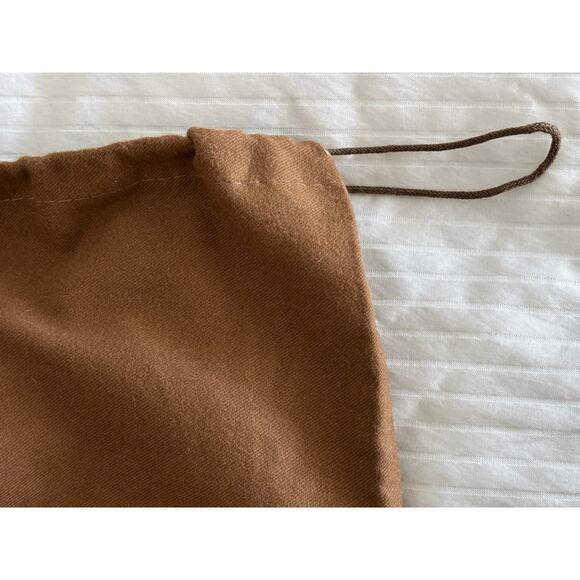 Gucci Vintage Dust Bag 13 x 25 Authentic Brown Travel Bag - Picture 3 of 6